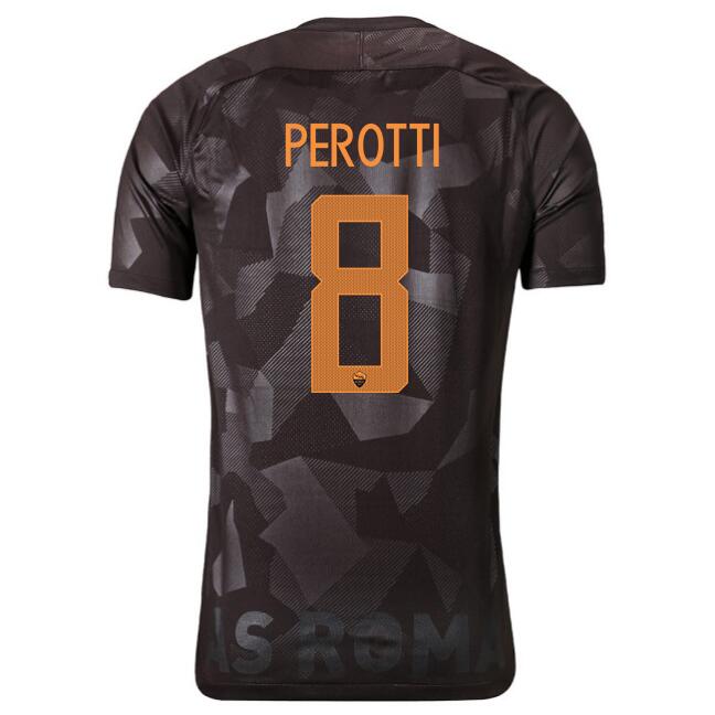 Camiseta AS Roma Primera equipo Perotti 2017-18